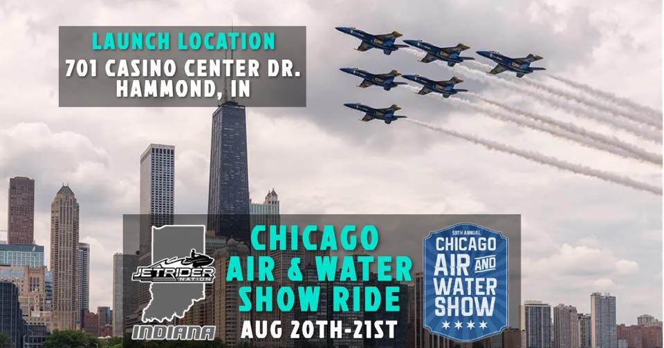 JET RIDER NATION INDIANA CHICAGO AIR & WATER SHOW RIDE