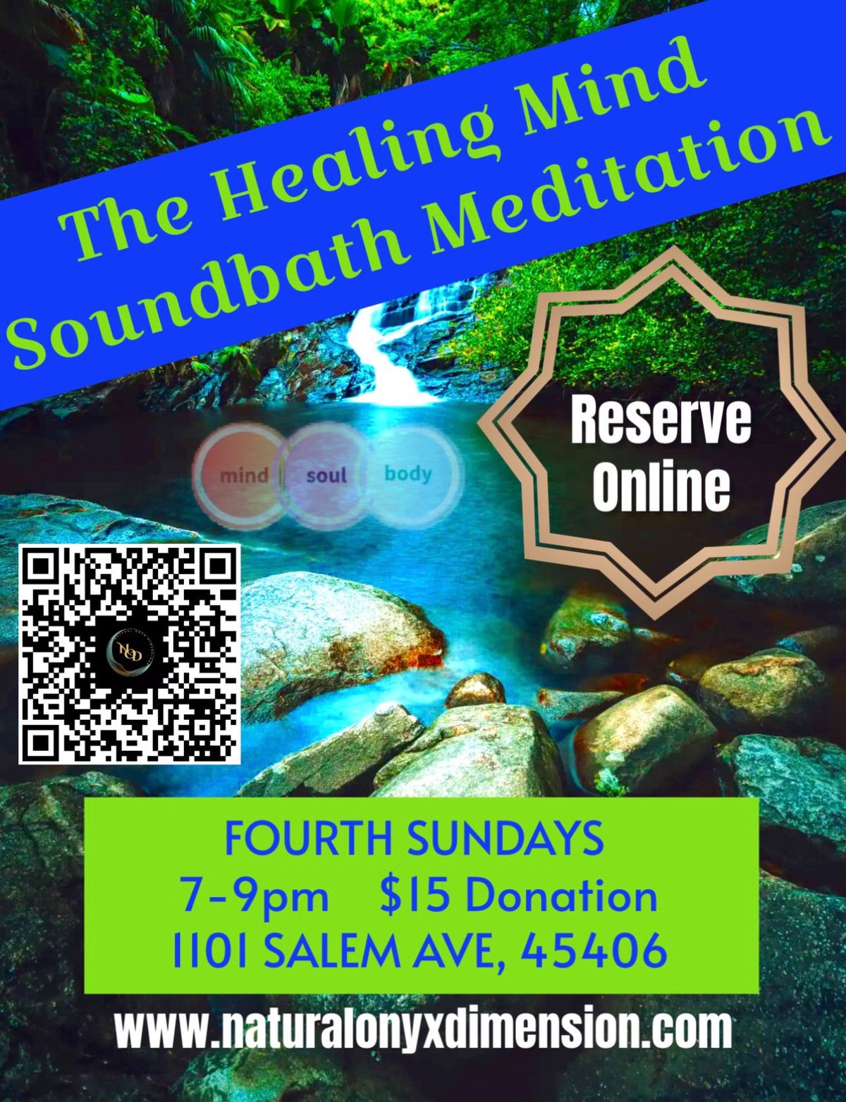 The Healing Mind Sound Bath Meditation