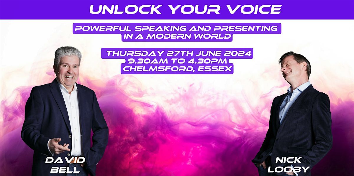 Unlock Your Voice Masterclass