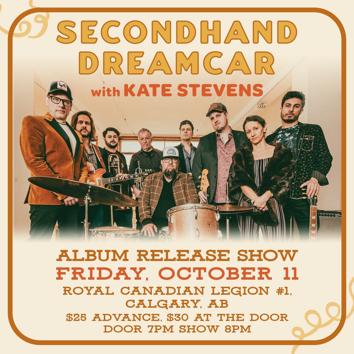 Secondhand Dreamcar Album Release with Kate Stevens