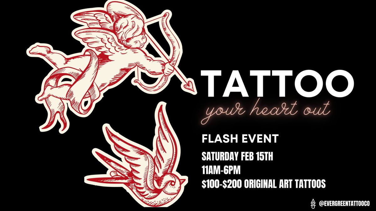 Flash Event - Tattoo Your Heart Out