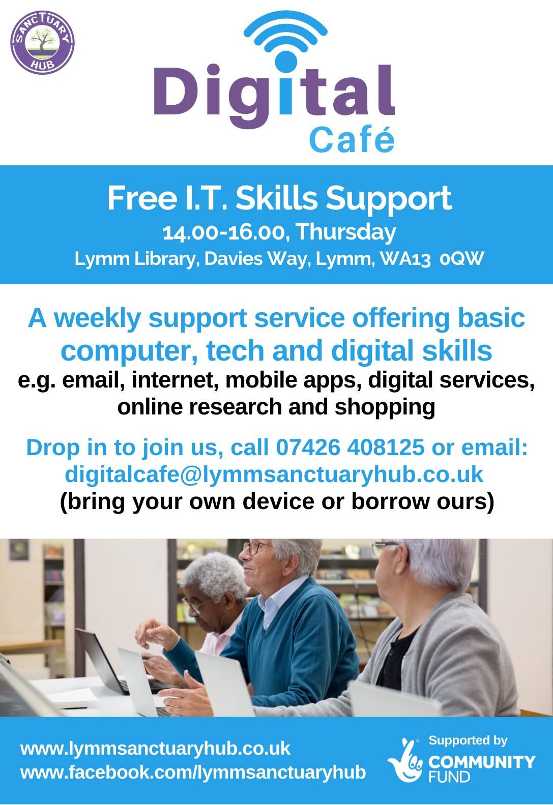 Digital Cafe - Free I.T Skills Support