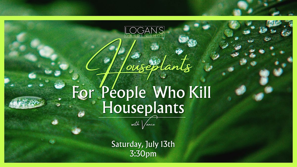 Houseplants for People Who K*ll Houseplants