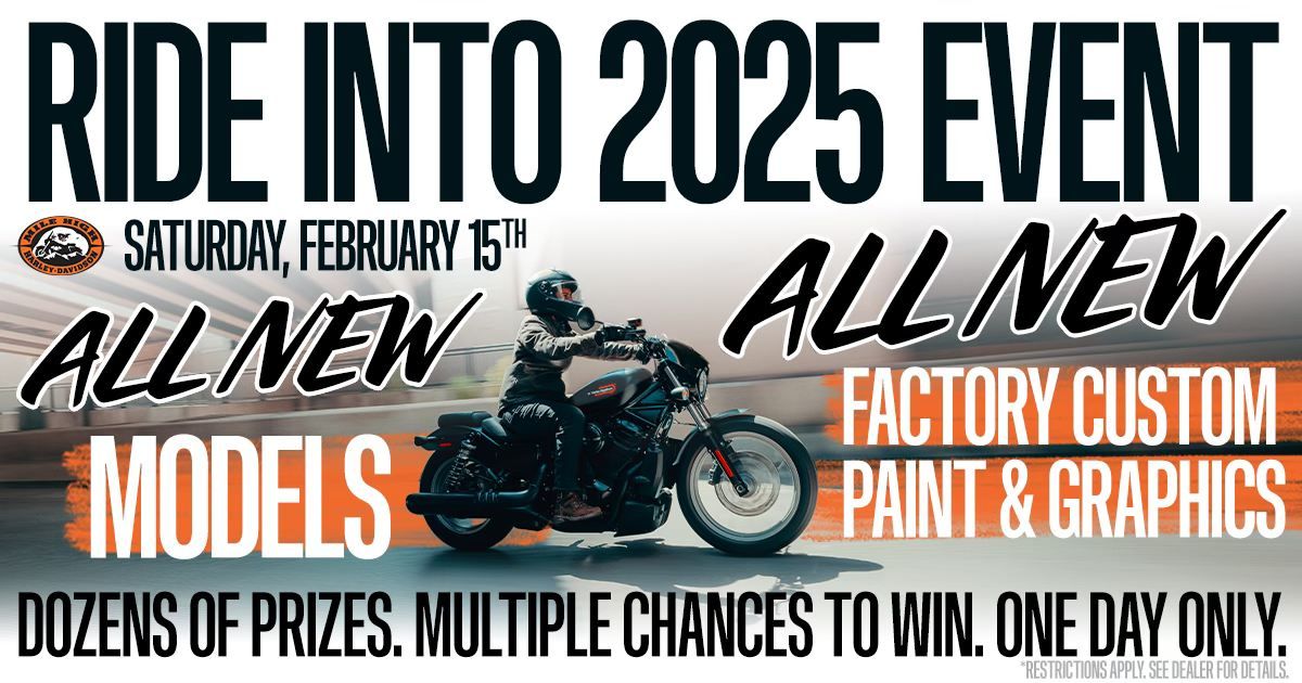 Ride Into 2025 With Mile High H-D