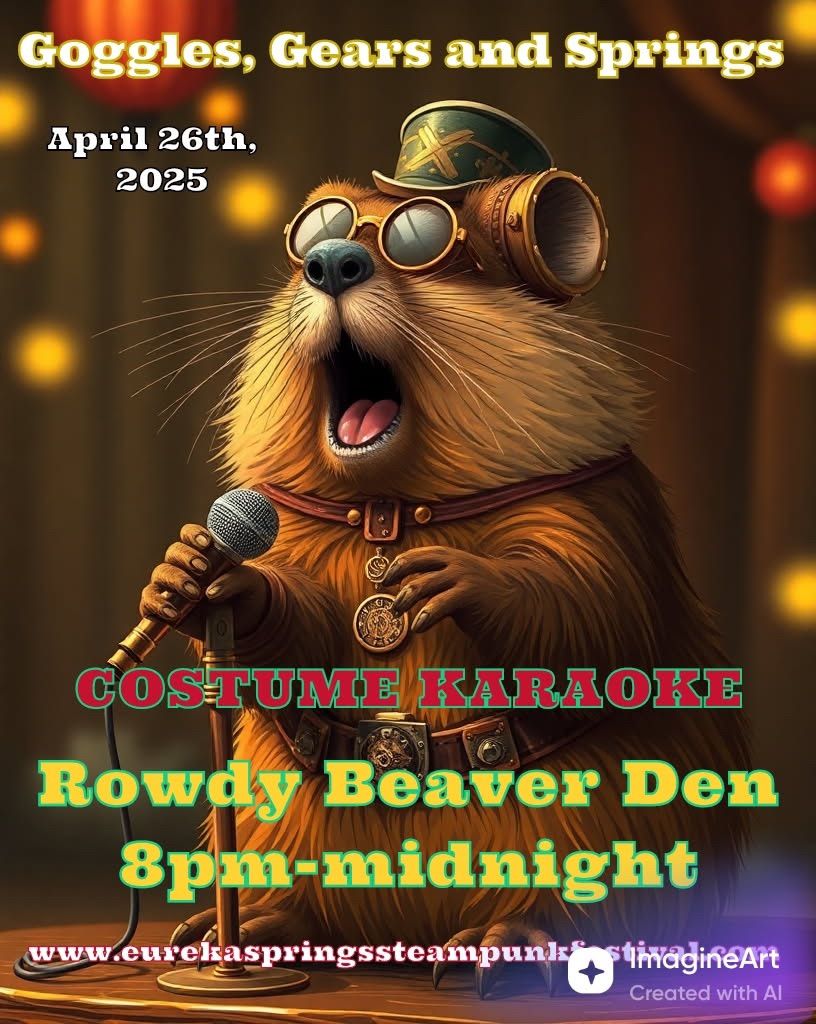 Costume Karaoke ~ Googles Gears & Springs ~ April 26th 8-11