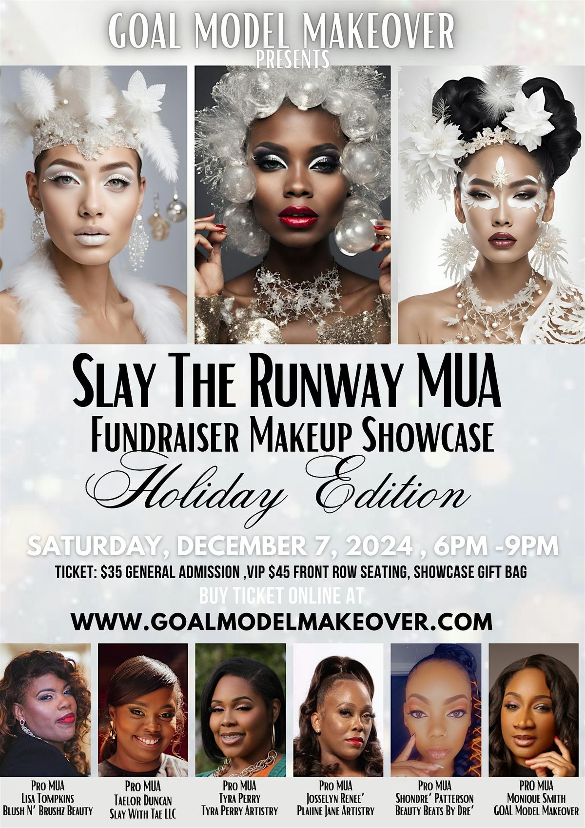 Slay The Runway MUA Fundraiser Makeup Showcase