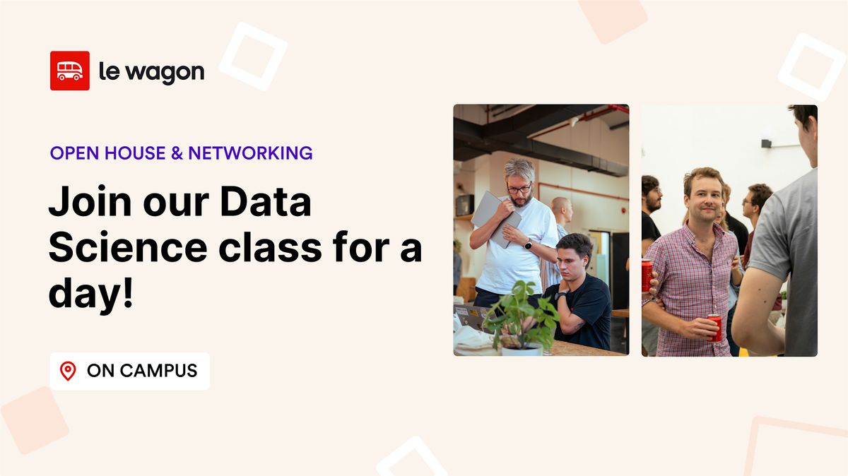 Join our Data Science class for a day!