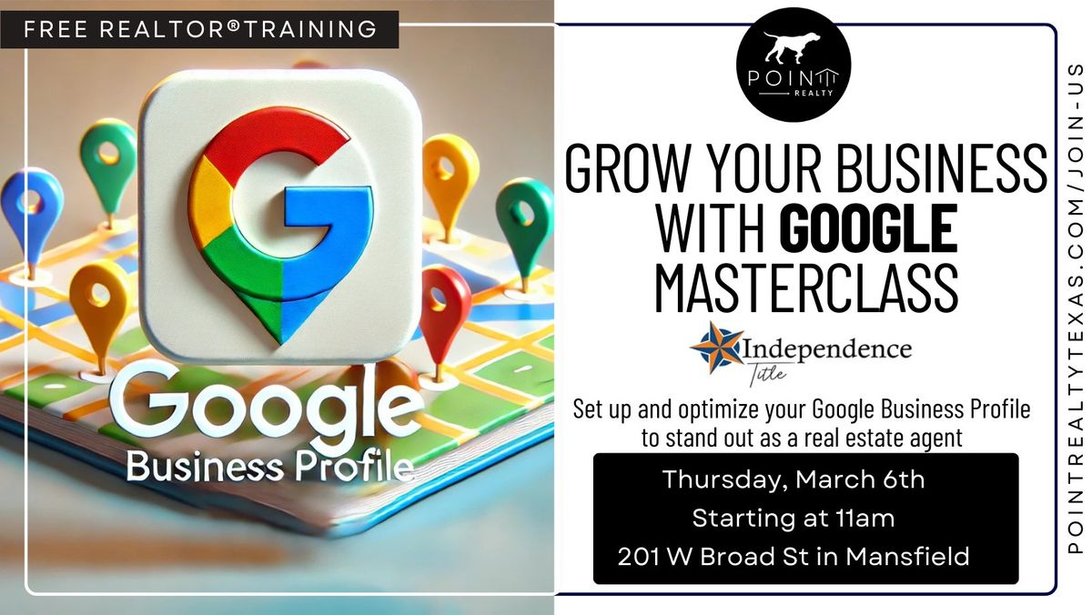 Grow Your Business with Google Masterclass