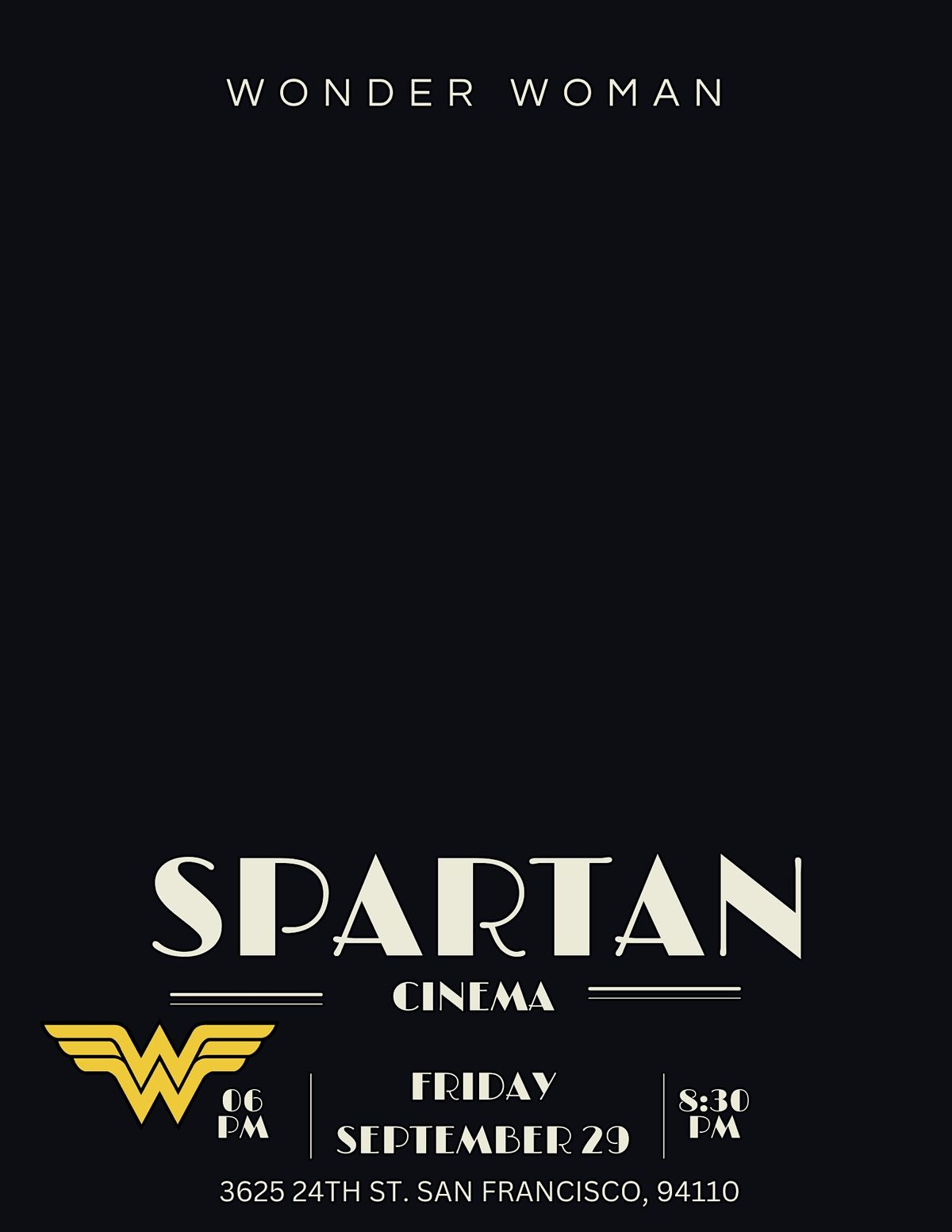 Spartan Cinema : Wonder Woman