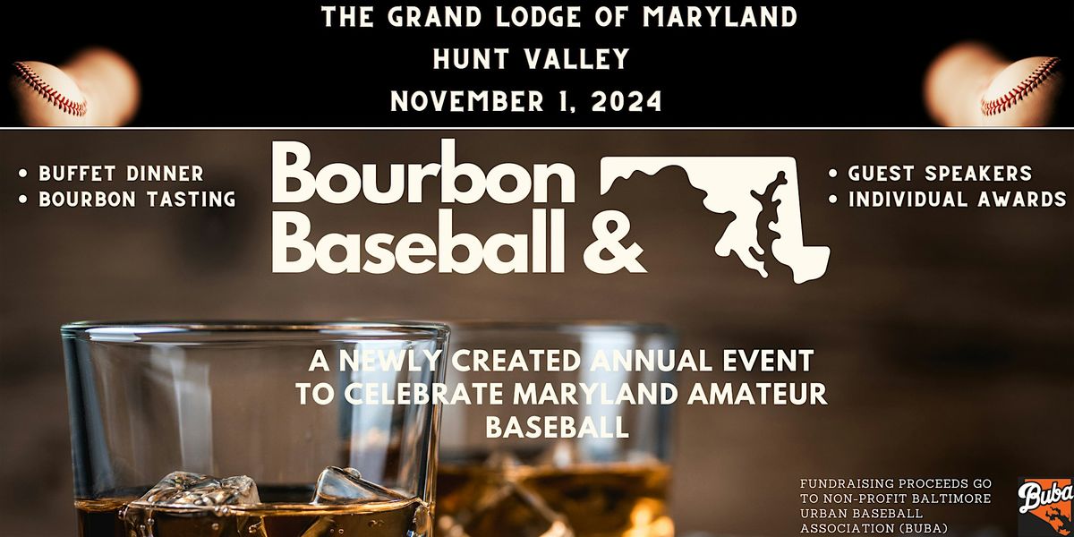 2024 Bourbon & Baseball Dinner Event