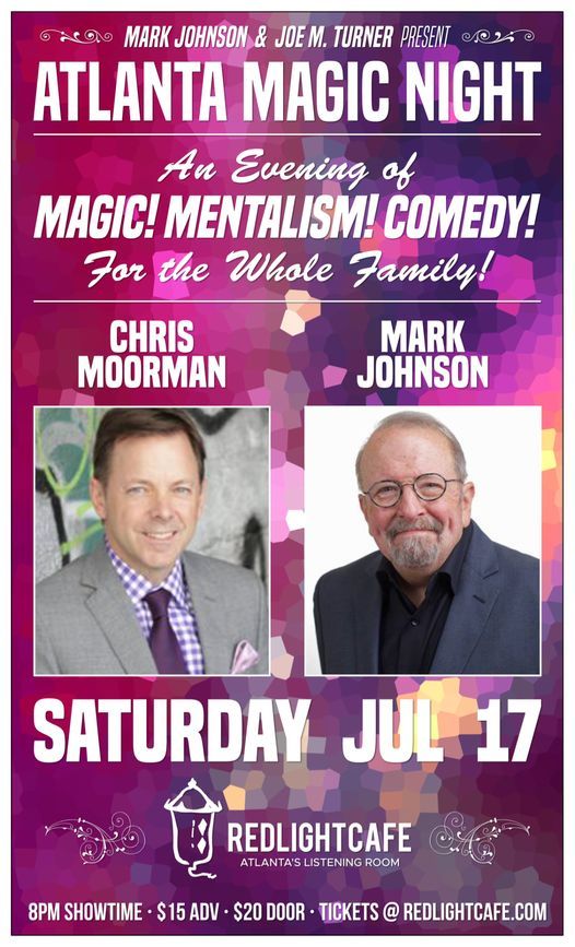 Atlanta Magic Night! w\/ Chris Moorman + Mark Johnson
