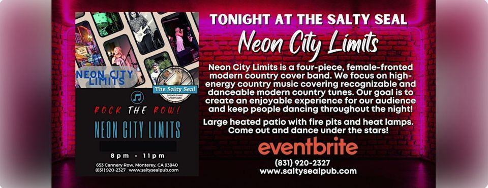 Neon City Limits- Live country rock- in Monterey!