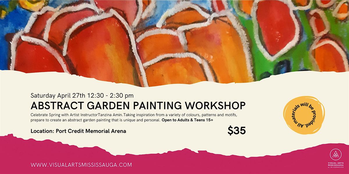 Painting Workshop for Adults with Visual Arts Mississauga