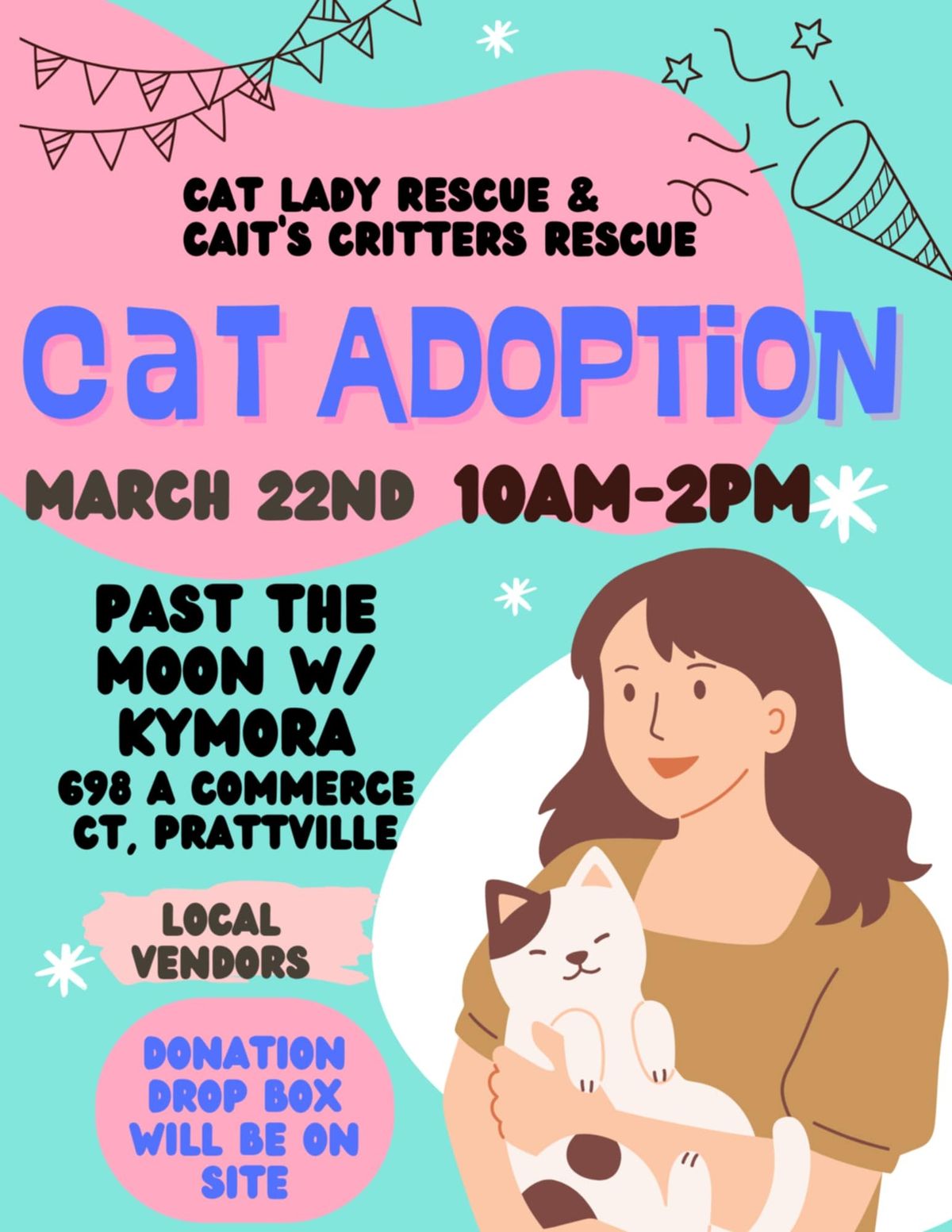 Caits Critters Adoption and Vendor Event