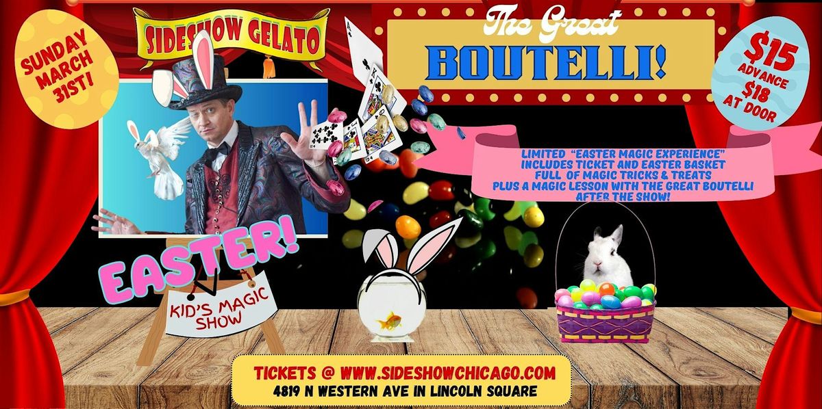 THE GREAT BOUTELLI! Kid's EASTER Show!
