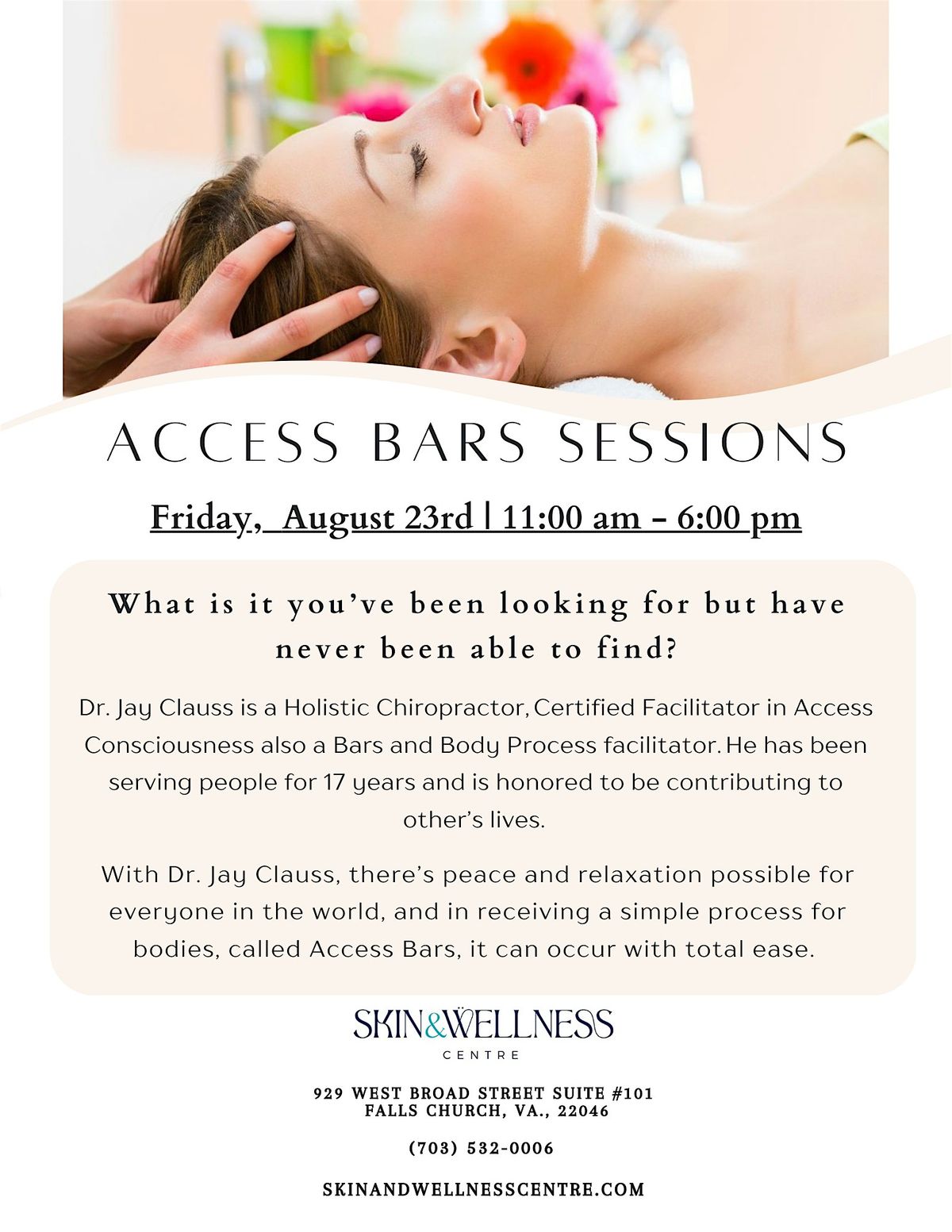 Access Bar Sessions w\/ Dr. Clauss