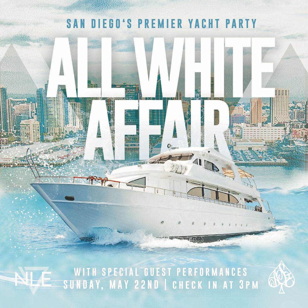 San Diego's Premier Yacht Party: An All White Affair