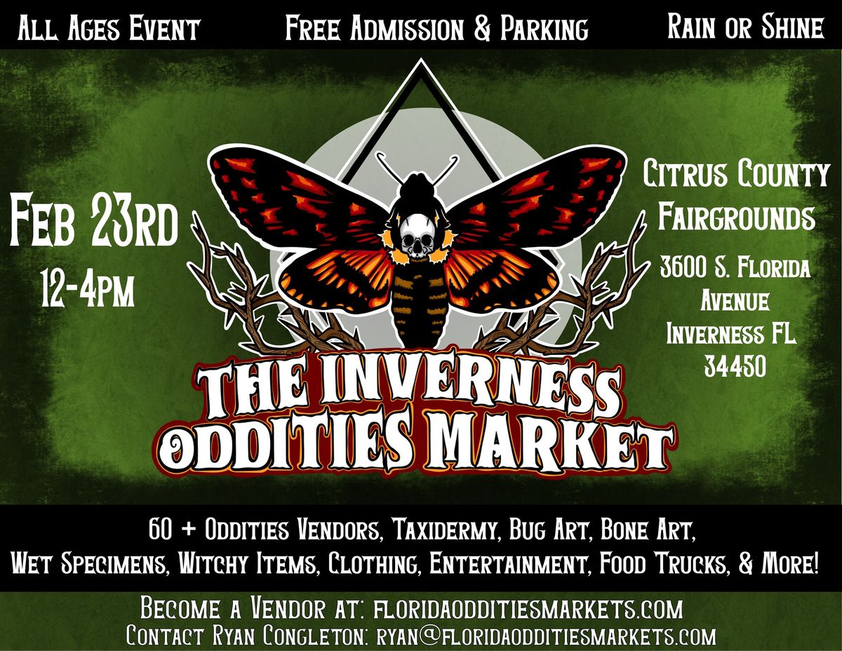 Inverness Oddities Market February Edition 