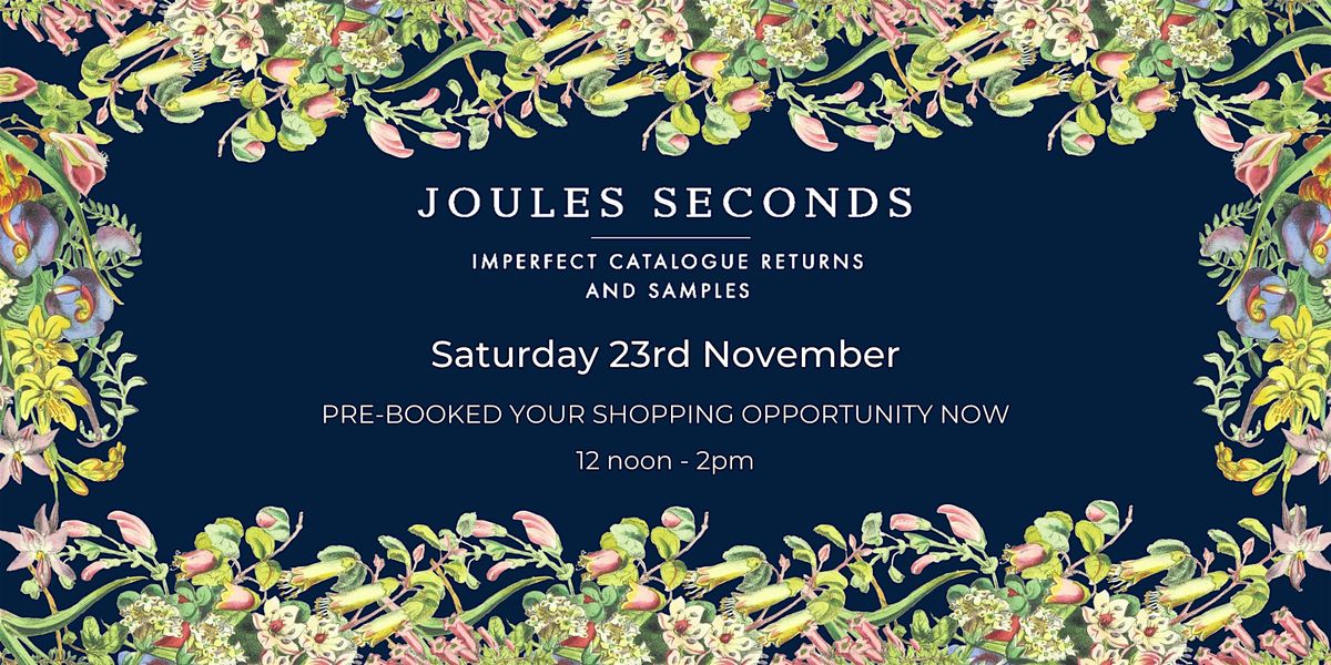 Joules Seconds Event