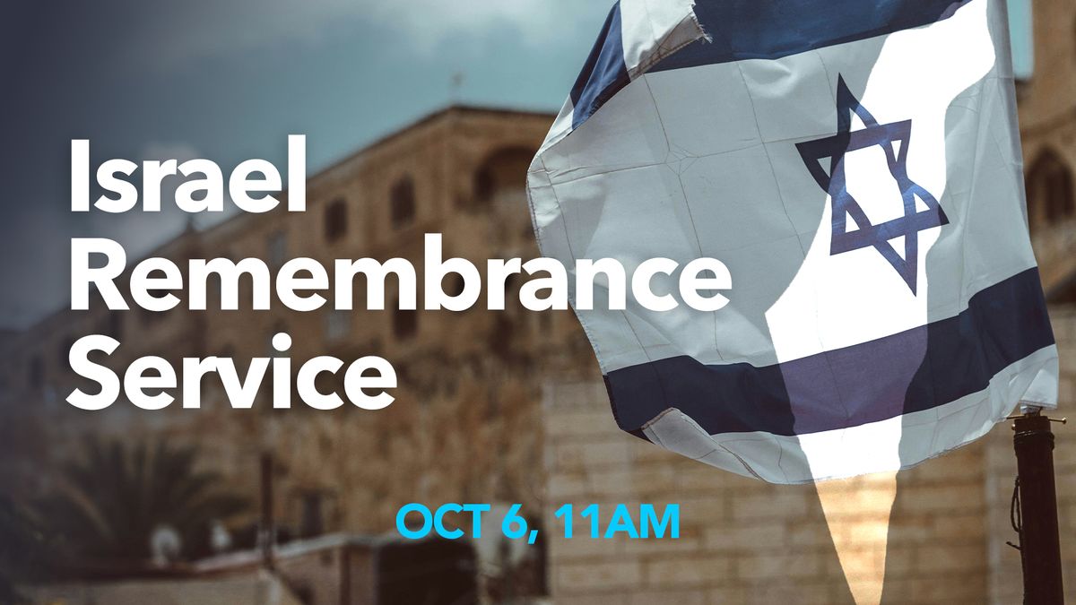 Israel Remembrance Service