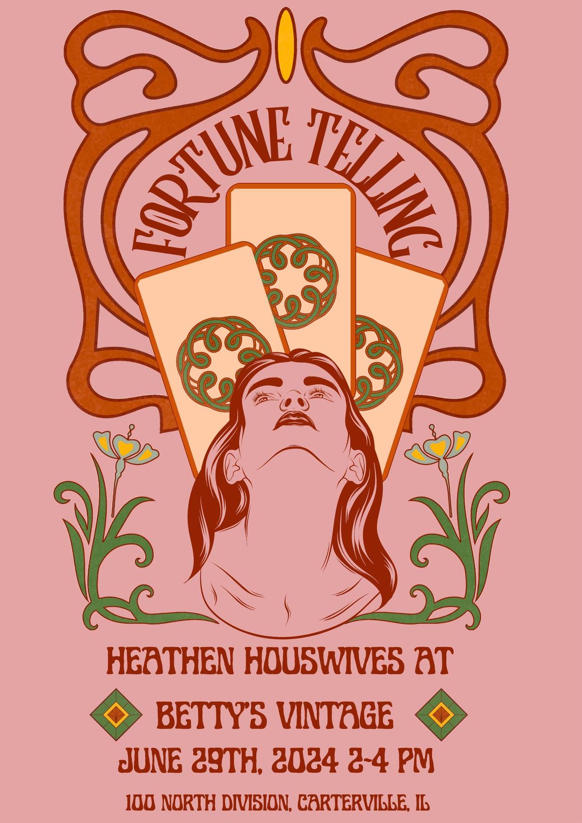 Betty's Vintage Presents Heathen Housewives Fortune Telling Card Readings