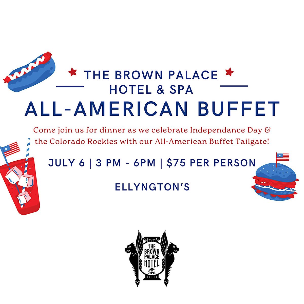 All-American Buffet Tailgate for the Colorado Rockies Game