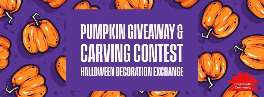 Pumpkin Giveaway, Carving Contest & Decoration Exchange