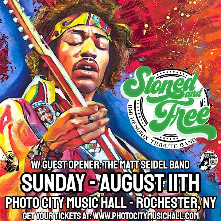 Stoned & Free (Jimi Hendrix Tribute Band) - w\/ The Matt Seidel Band