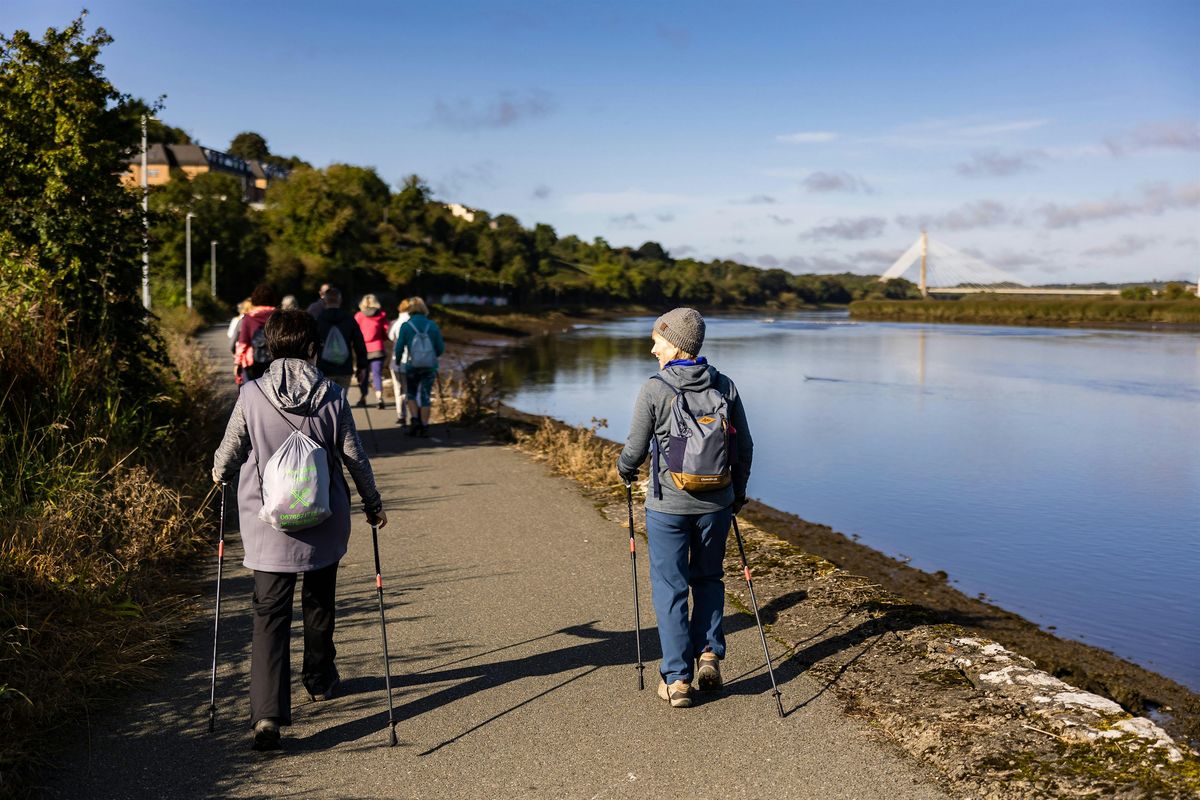 Nordic Walking taster class-River Boyne Boardwalk to Townley Hall