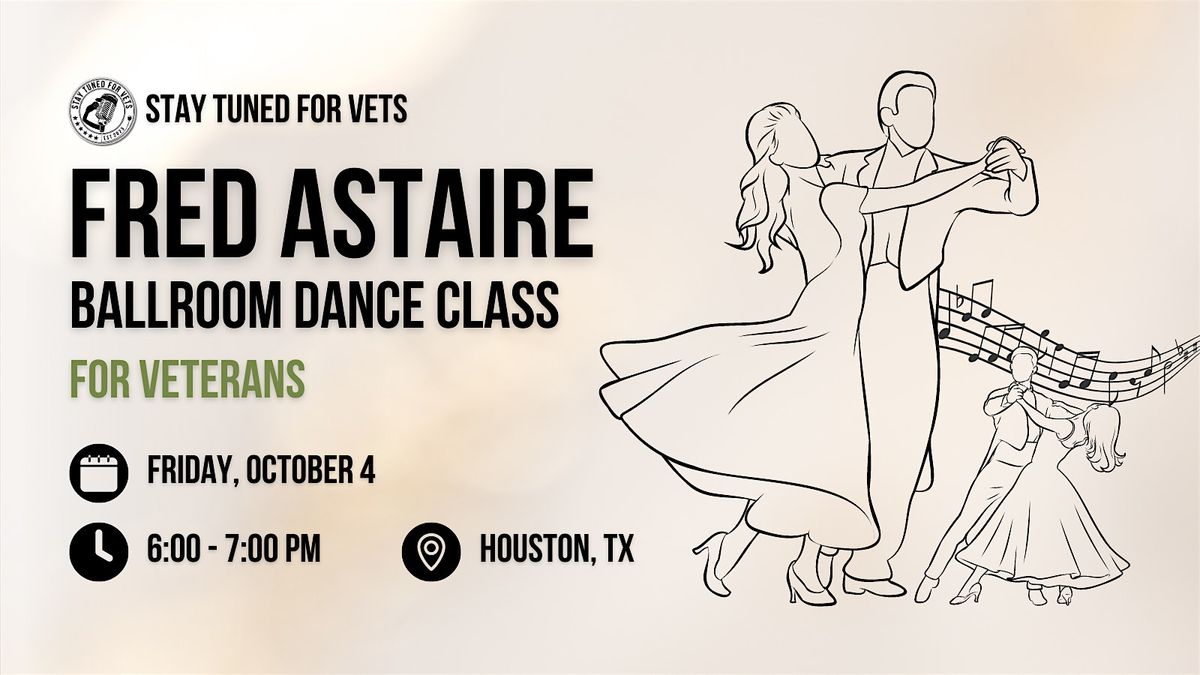 Fred Astaire Veteran's Ballroom Dance Class