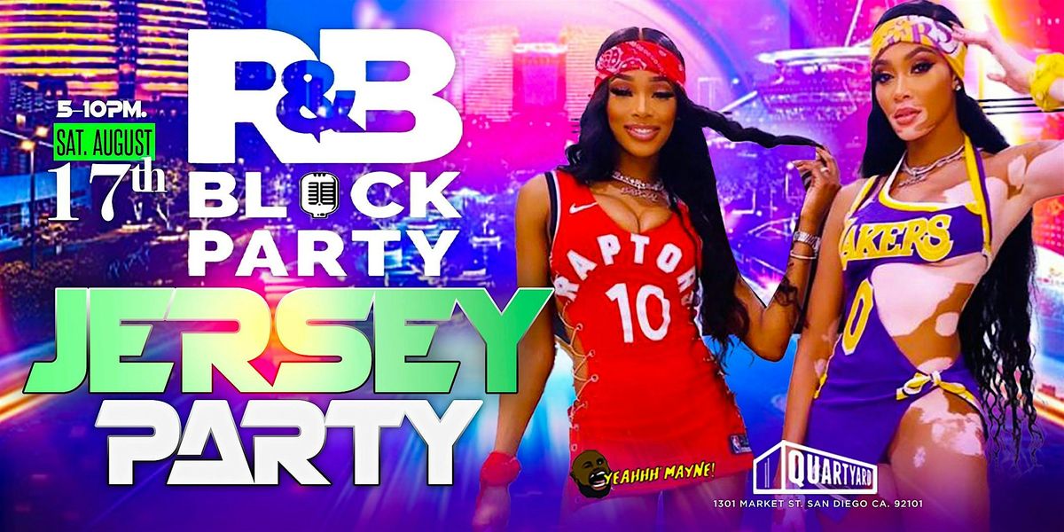 R&B Block Party: Jersey Party