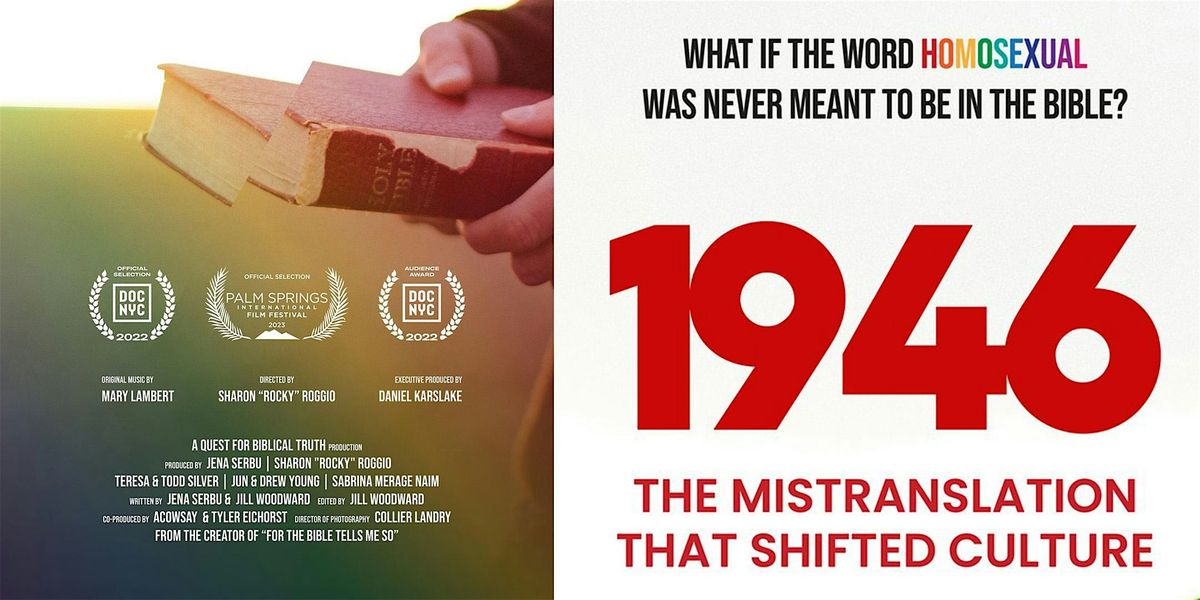 1946:The Mistranslation that Shifted a Culture (5pm Showing)