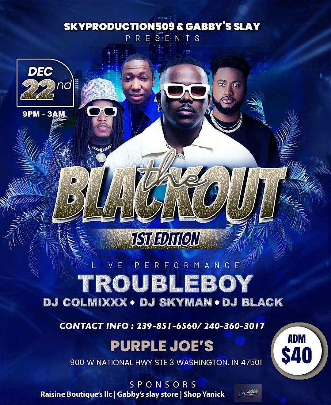 THE BLACKOUT 1ST EDITION