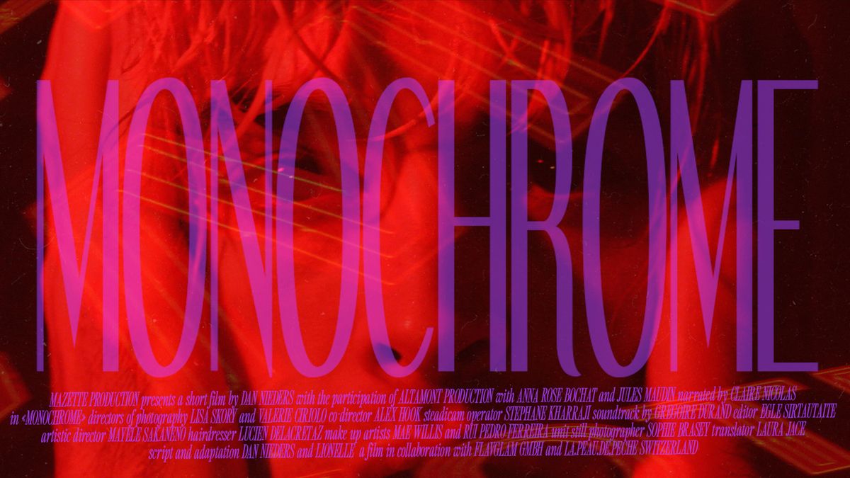"Monochrome" avec l'\u00e9quipe du film \u00e0 Vevey