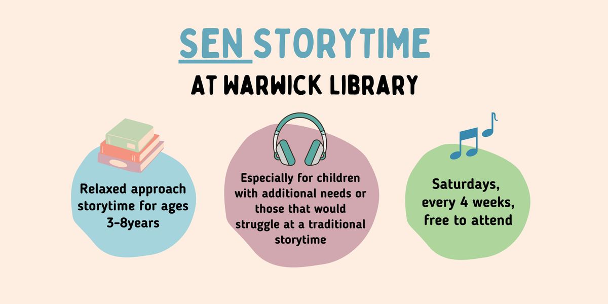 SEN Storytime @ Warwick Library