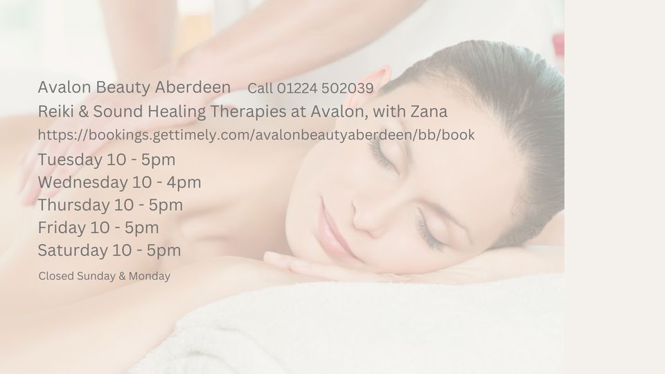 Vibe Junkie - Sound Bath, Avalon Beauty Aberdeen, 8 December 2022