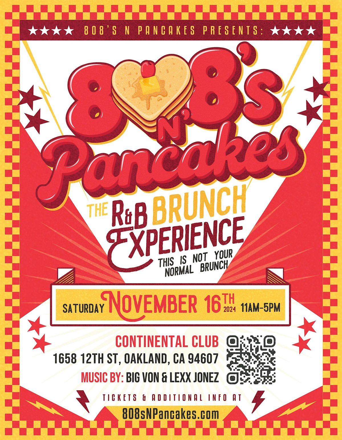 808's N' Pancakes - The R&B Brunch Experience!