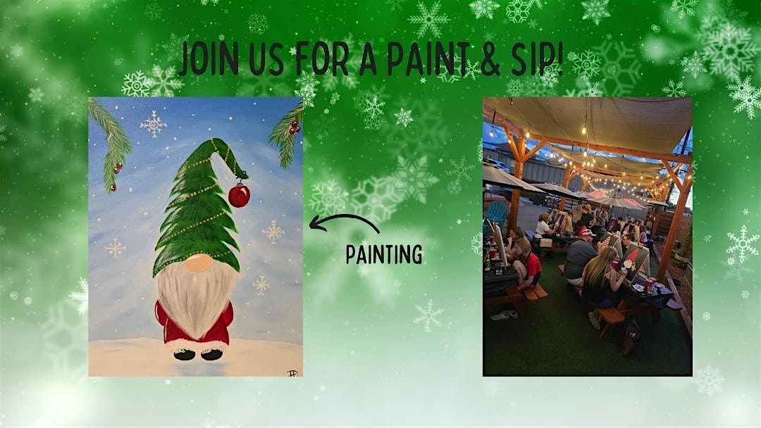 Paint & Sip - Christmas Gnome