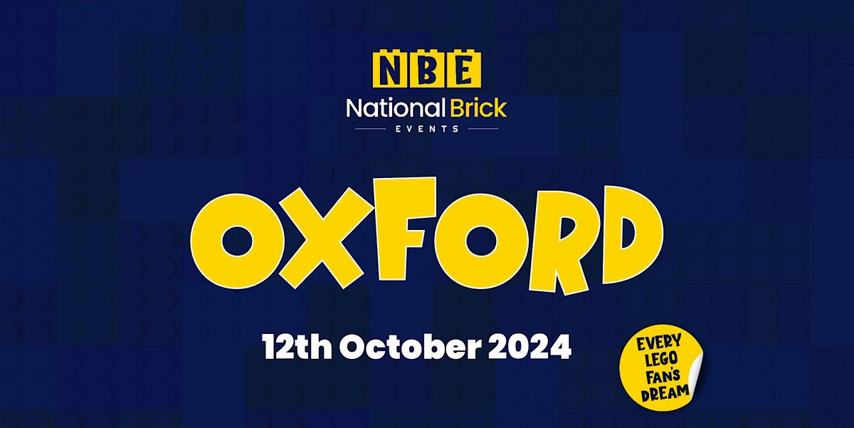 National Brick Events - Oxford