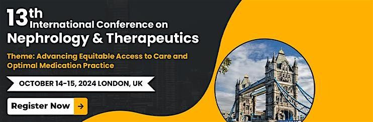 13th International Conference on  Nephrology & Therapeutics