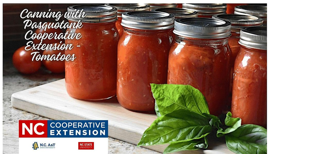 Canning with Pasquotank Cooperative Extension Tomatoes