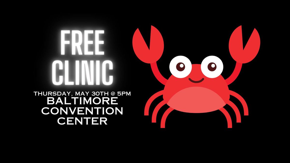 FREE Pickleball Clinic to Kick Off The 1st Annual Crab Cake Classic Pickleball Tournament!
