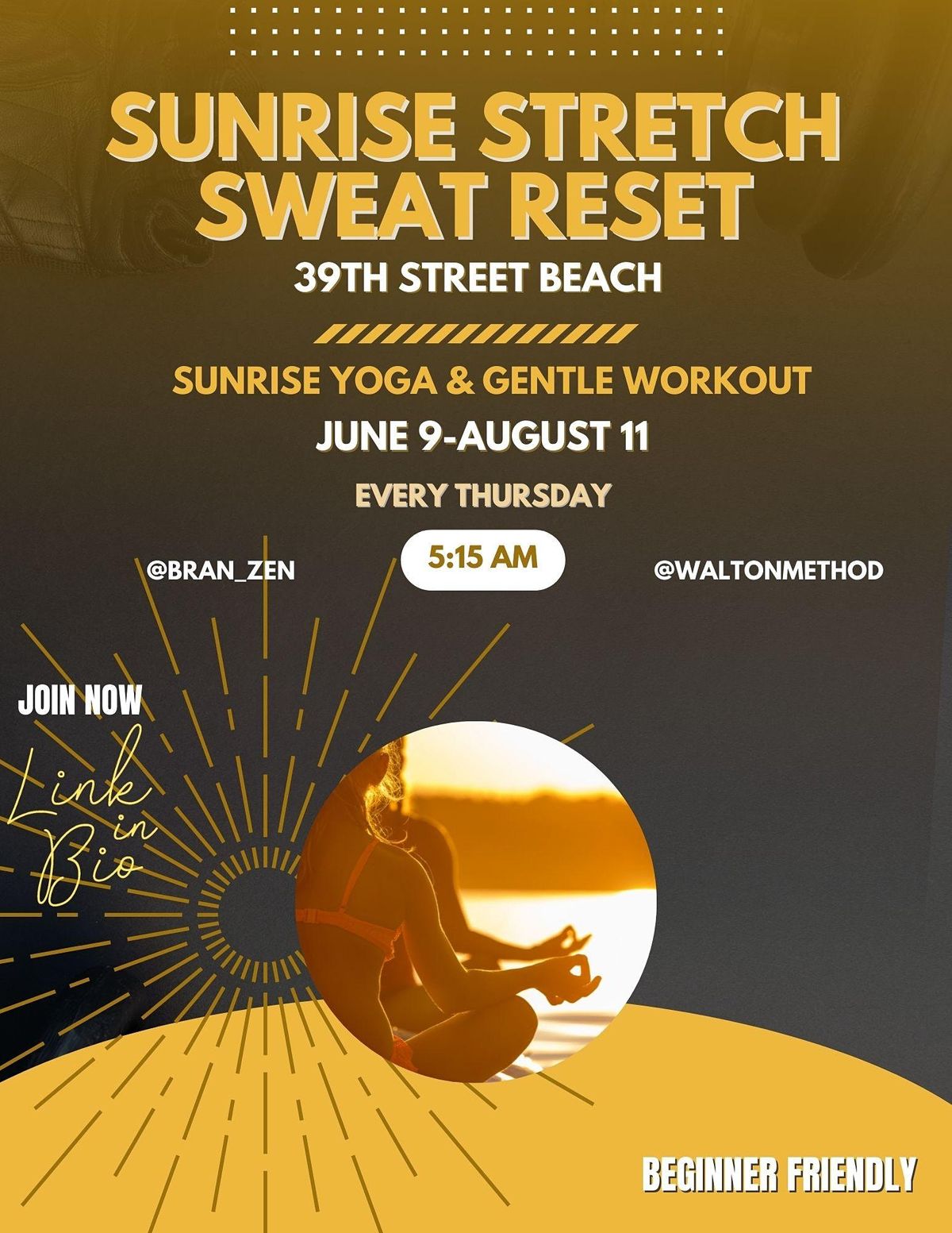 Sunrise Stretch Sweat Reset