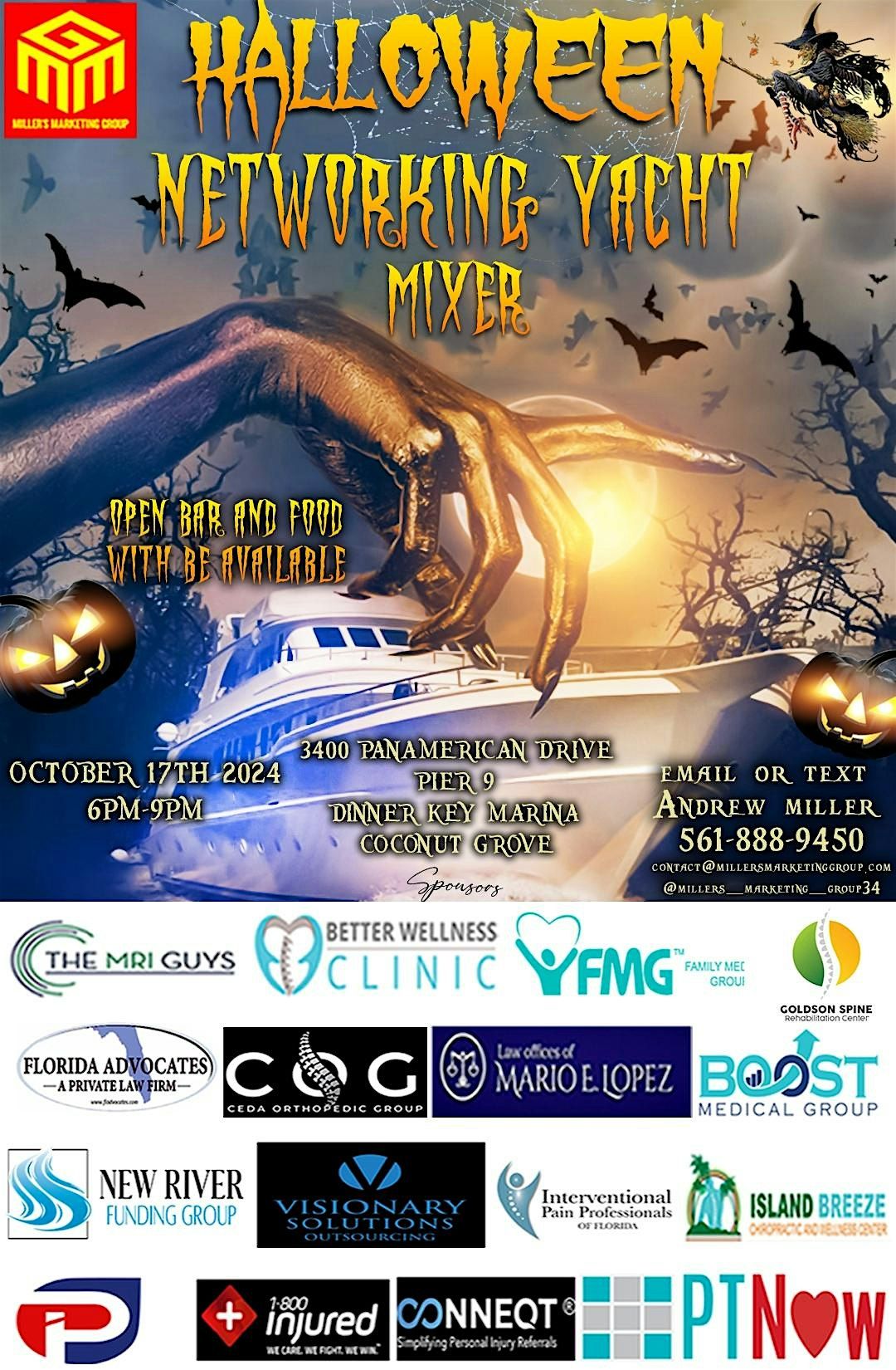 HALLOWEEN YACHT NETWORKING MIXER