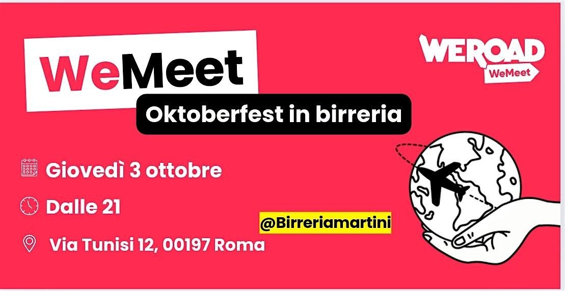 WeMeet | Oktoberfest in birreria