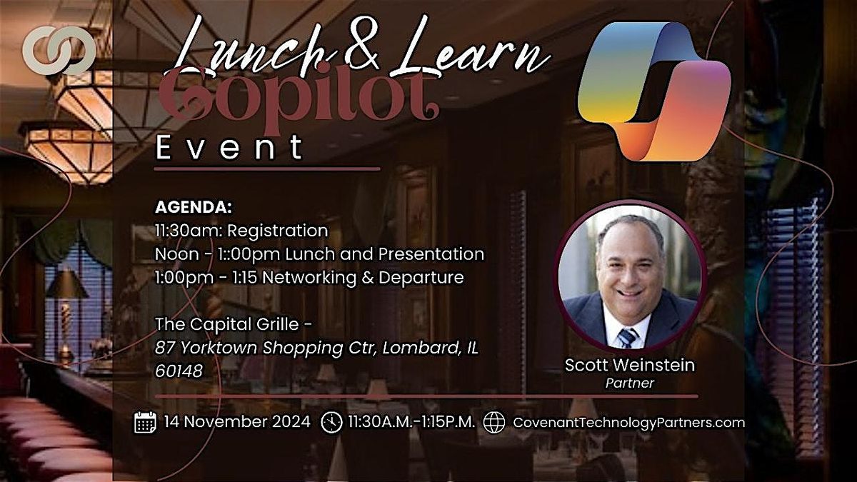 Join Us for an Exclusive M365 Copilot Lunch and Learn