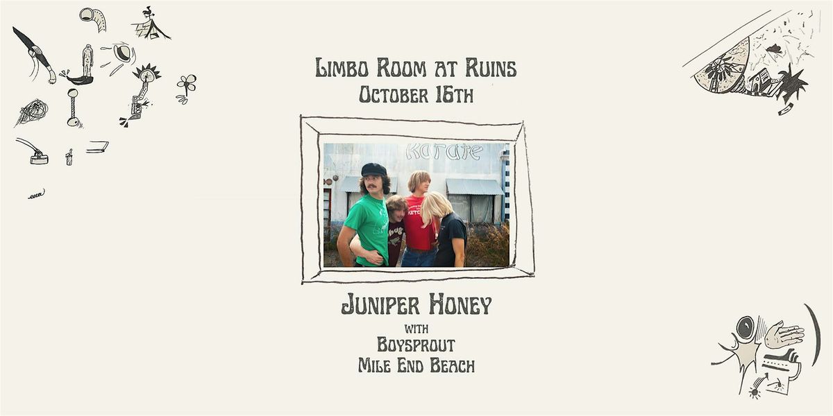 Juniper Honey w\/ Boysprout + Miles End Beach