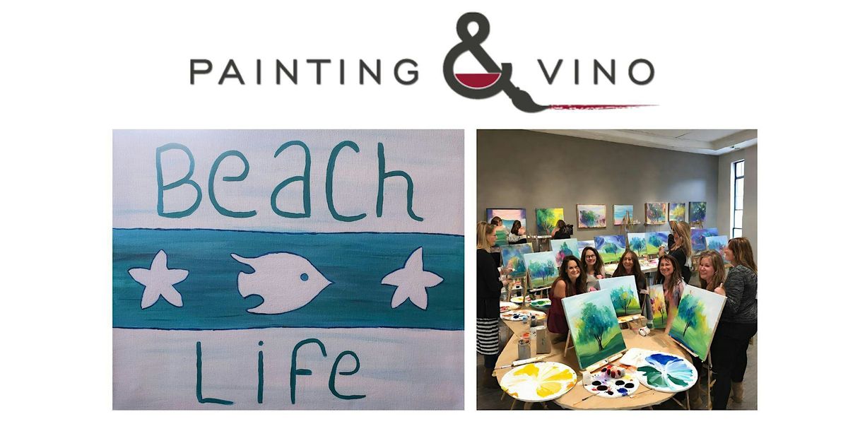Sip & Paint: This fun Beach Life painting