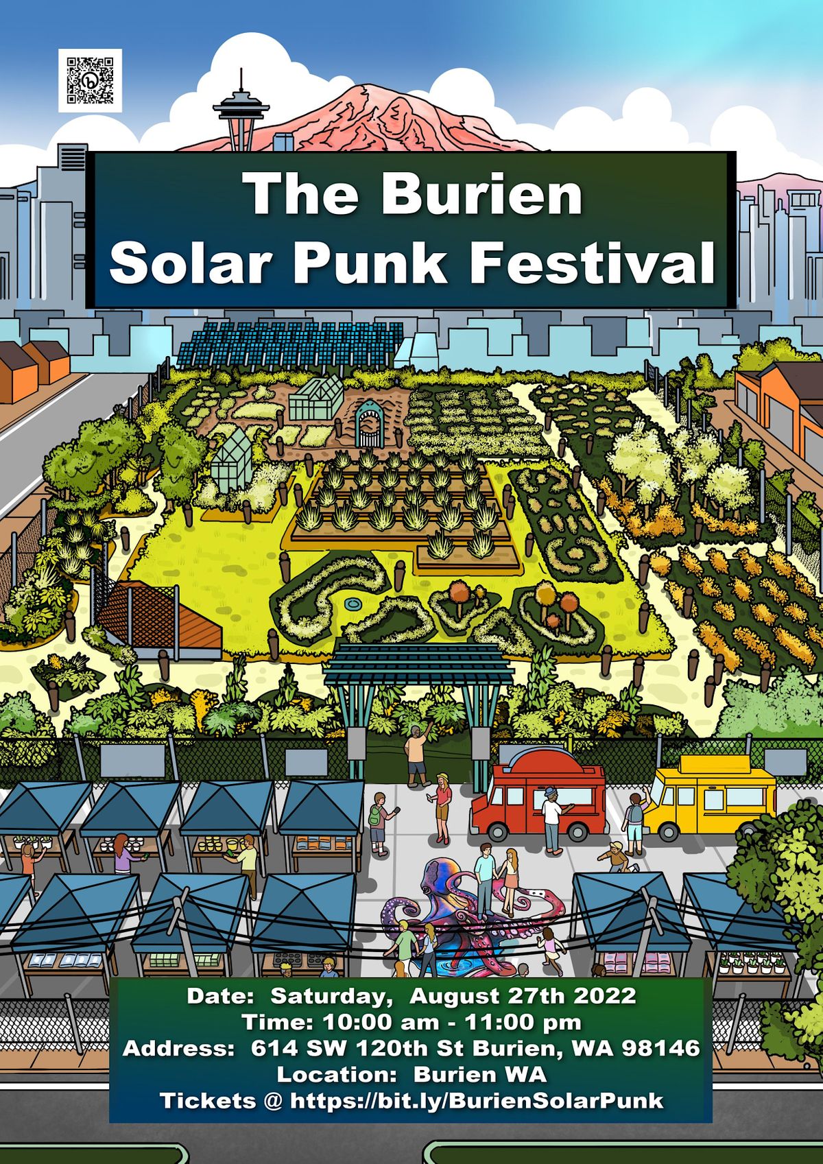 The Burien Solar Punk Festival  2023