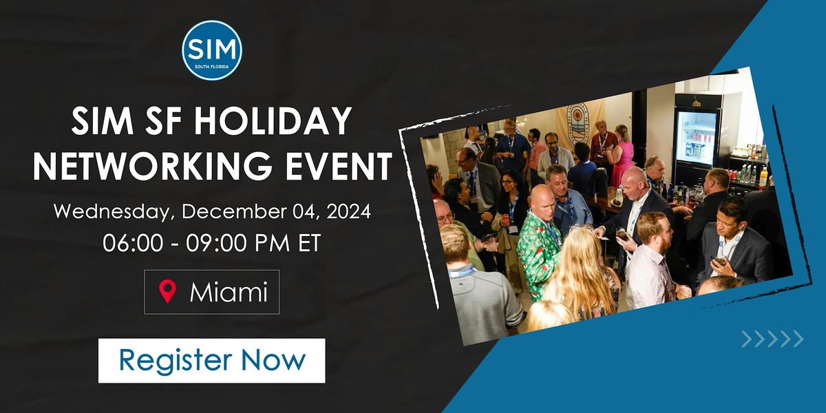 SIM SF Holiday Networking Event